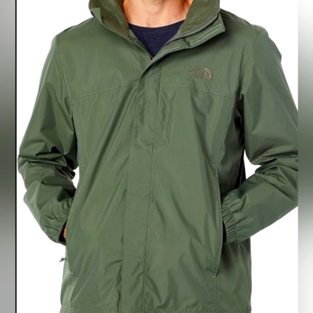 THE NORTH FACE Men's Carto Triclimate® Jacket, Thyme/Thyme, Large - USED